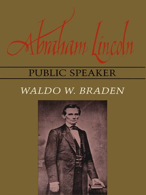 cover image of Abraham Lincoln, Public Speaker